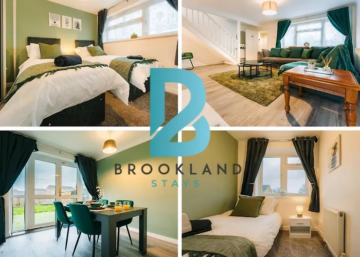 Three Bedroom House By Brookland Stays Serviced Accommodation Short Lets Harlington With Free Wifi